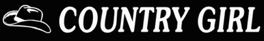 Country Girl Windshield Decal
