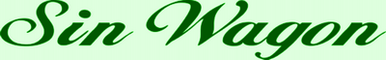 Sin Wagon Decal