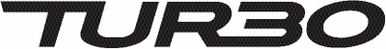 TURBO Automotive Decals -20