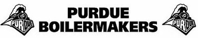 NCAA06 Purdue University Boilermakers Sport Banner