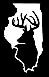 ILLINOIS ANY STATE Deer Hunter Decal
