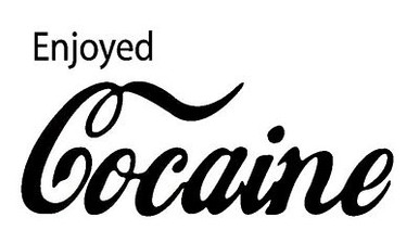 Cocaine Sticker