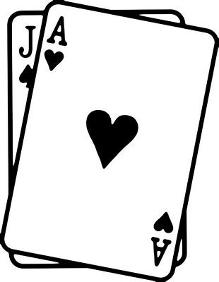 Blackjack Decal
