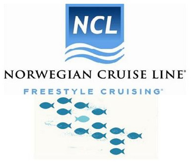 Norwegian Cruise Line logo sticker 4