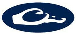 D LOGO Oval Vinyl Window Decal 1614
