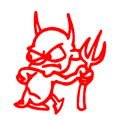 Lil Devil decal 161