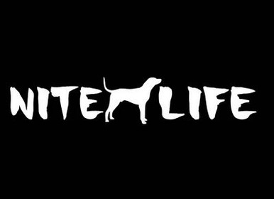 Coon Hunter Die Cut NITE LIFE Decal PAIR
