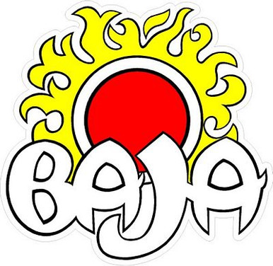 Baja watercraft color sticker