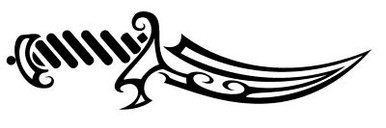 Knife Diecut Decal