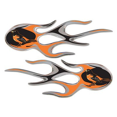 Orioles Flame Emblem Set
