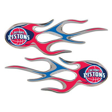 Pistons Flame Emblem Set