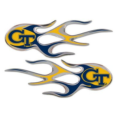 Georgia Tech Flame Emblem Set