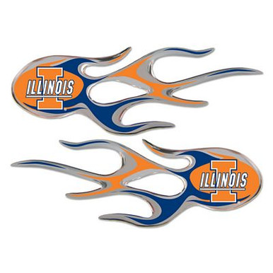 Illinois Flame Emblem Set