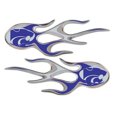 Kansas State Flame Emblem Set