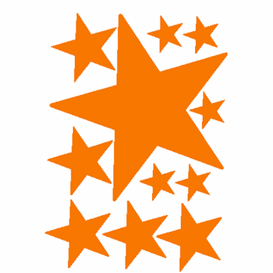 Stars Vinyl Stickers 525
