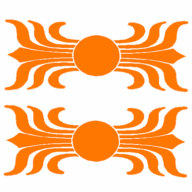 Sun Design Sticker 130e