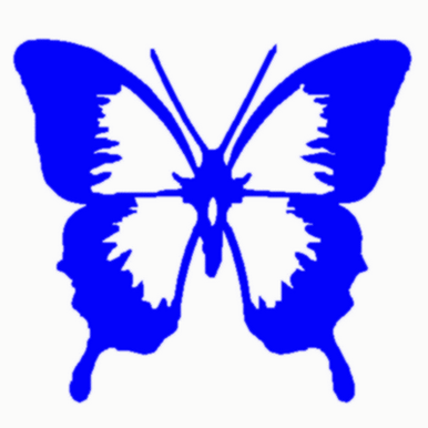 Butterfly decal 031