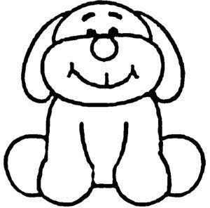 Puppy Dog Sit Decal