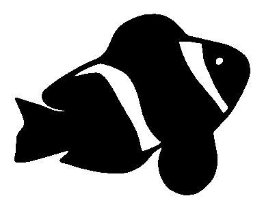 Tropical Fish Vinyl Decal 024