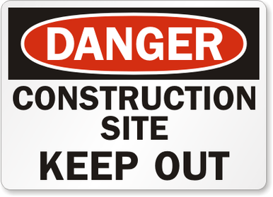 Construction Safety Sign 09
