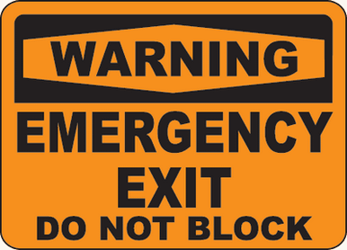Exit Entrance Sign 36