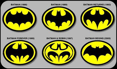 Batman logo development
