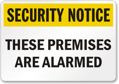 Fire Alarm Sign 21