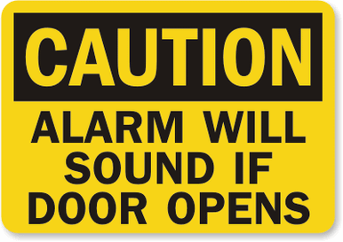 Fire Alarm Sign 22