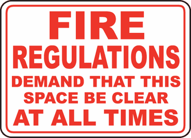Fire Alarm Sign 36