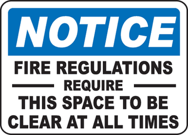 Fire Alarm Sign 44