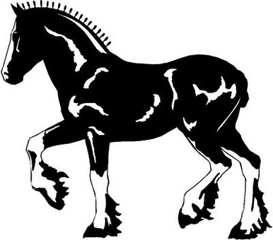 Horses Horse Animal Vinyl Car or WALL Decal Stickers 16