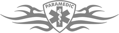 Paramedic Rear Window Decal