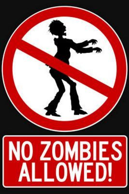 Walking Dead Zombie Sticker 17