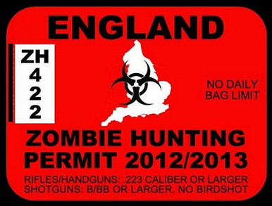 ENGLAND ZOMBIE