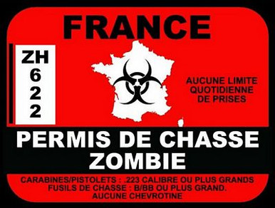 FRANCE ZOMBIE