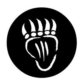 bear claw symbol circle