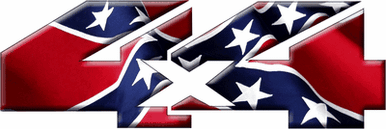 4x4 rebel STICKER
