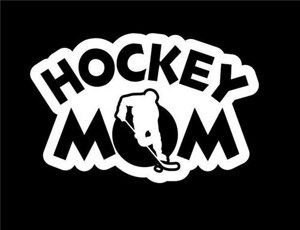 hockey mom sticker 3