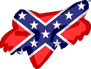 f head rebel flag sticker