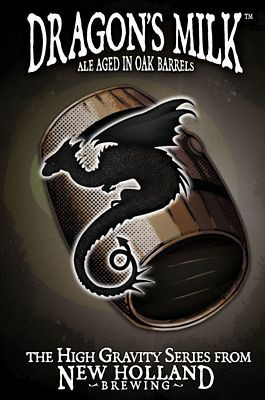 New Holland Dragons Milk logo sticker