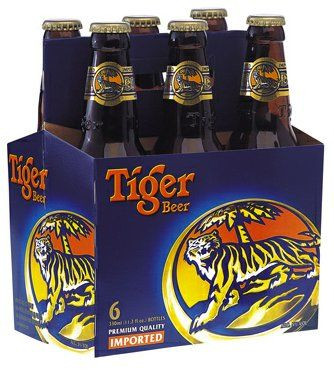 Tiger Beer 6 pack