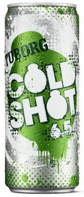 Tuborg Cold Shot can