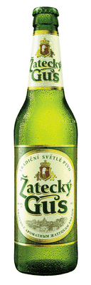 Zatecky Gus bottle Decal