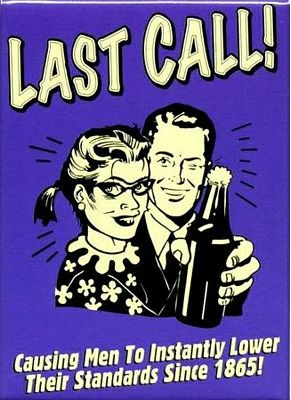 Last Call Vinyl Decal Sticker