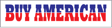 buy American USA STICKER