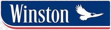 winston cigarette logo sticker