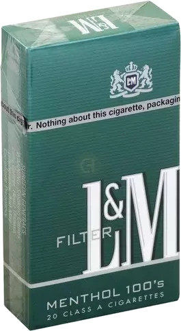 L&M Menthol 100's Box