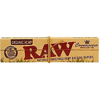 PAPERS RAW CONNOISSEUR KING SIZE