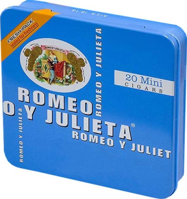 ROMEO Y JULIETA MINI CIGARS BLUE
