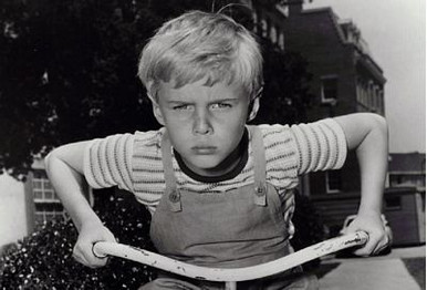 dennis the menace on trike  Sticker